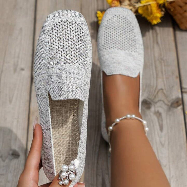 Bequeme Orthopädische Anti-Rutsch Strick Schuhe Für Damen