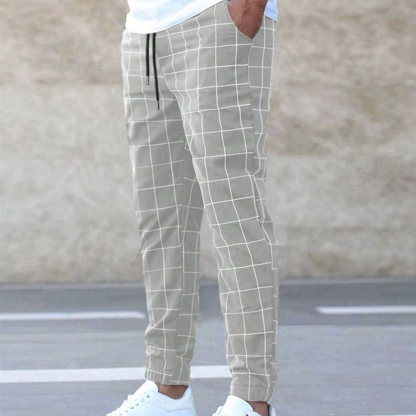 Bequeme Freizeithose mit Kordelzug für Herren