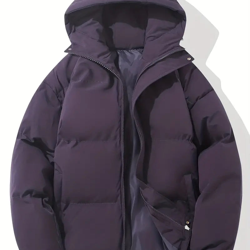 Damen Puffer-Winterjacke - Warme Oberbekleidung mit Kapuze