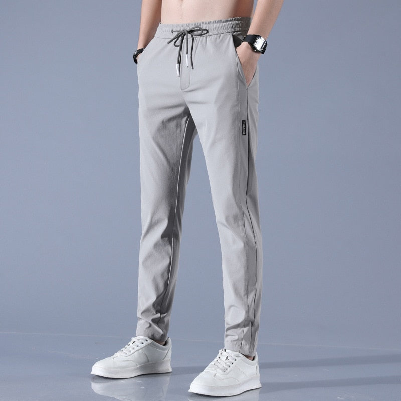 Schnelltrocknende Leichte Stretchhose mit Elastischem Bund für Herren