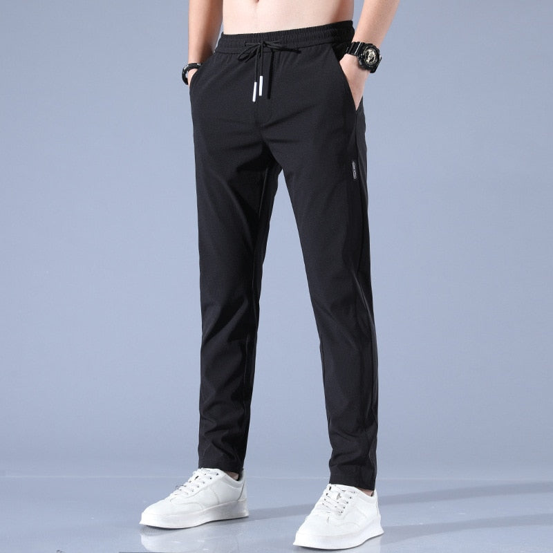 Schnelltrocknende Leichte Stretchhose mit Elastischem Bund für Herren