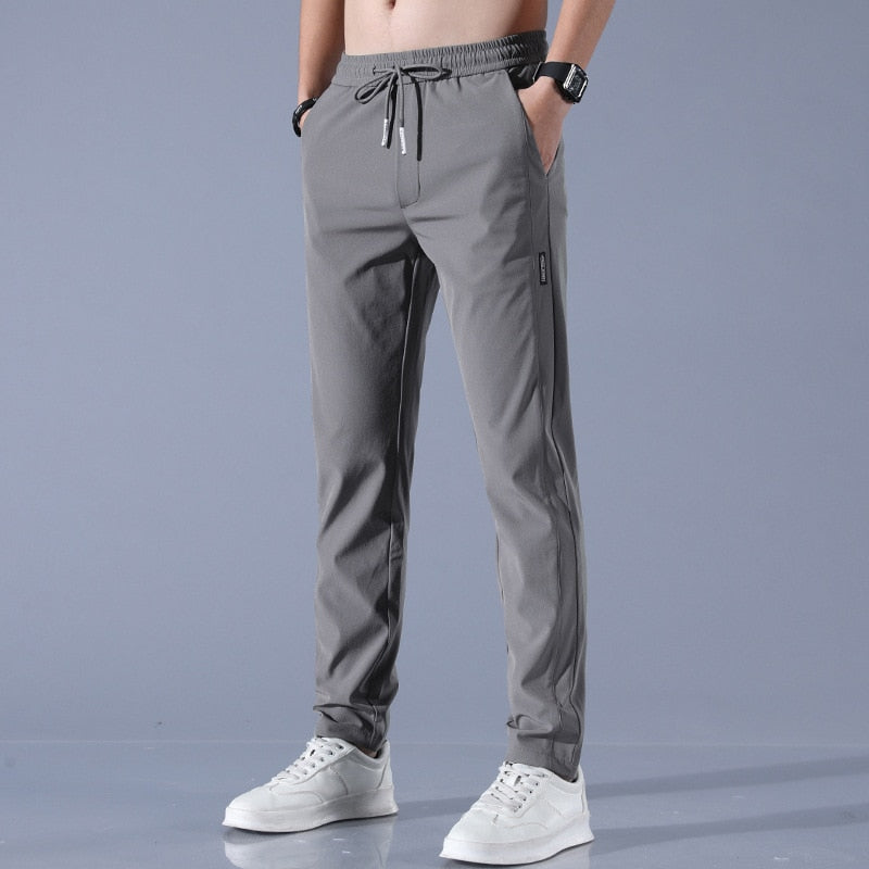 Schnelltrocknende Leichte Stretchhose mit Elastischem Bund für Herren