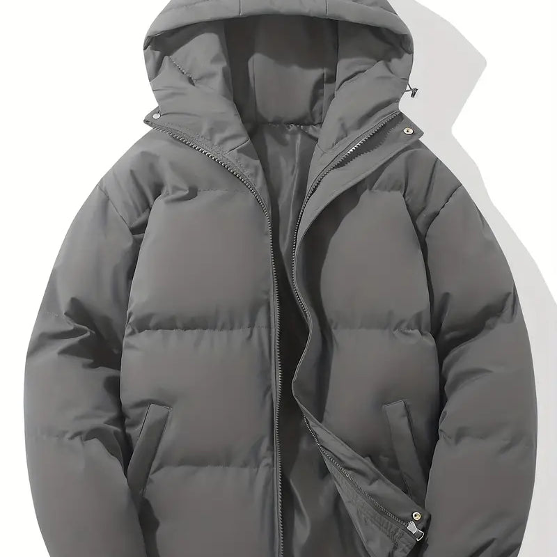 Damen Puffer-Winterjacke - Warme Oberbekleidung mit Kapuze