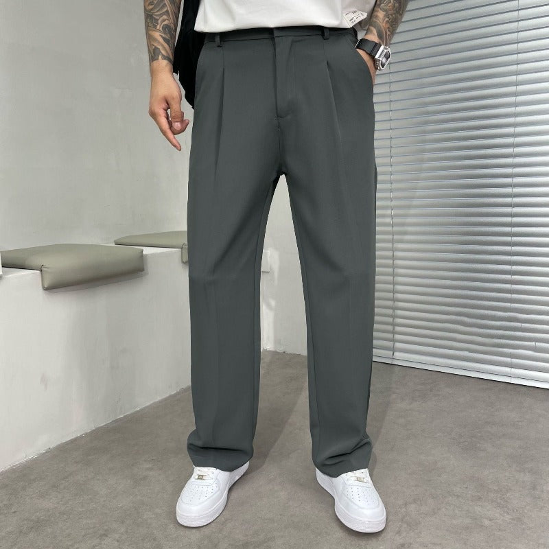 Lässige und elegante Baumwollhose für Herren