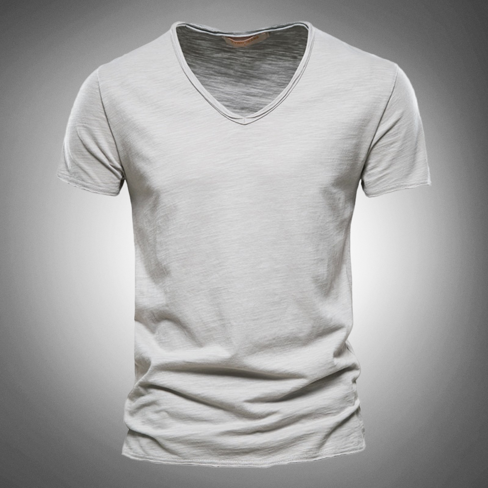 Bequemes Atmungsaktives V-Neck-T-Shirt für Herren
