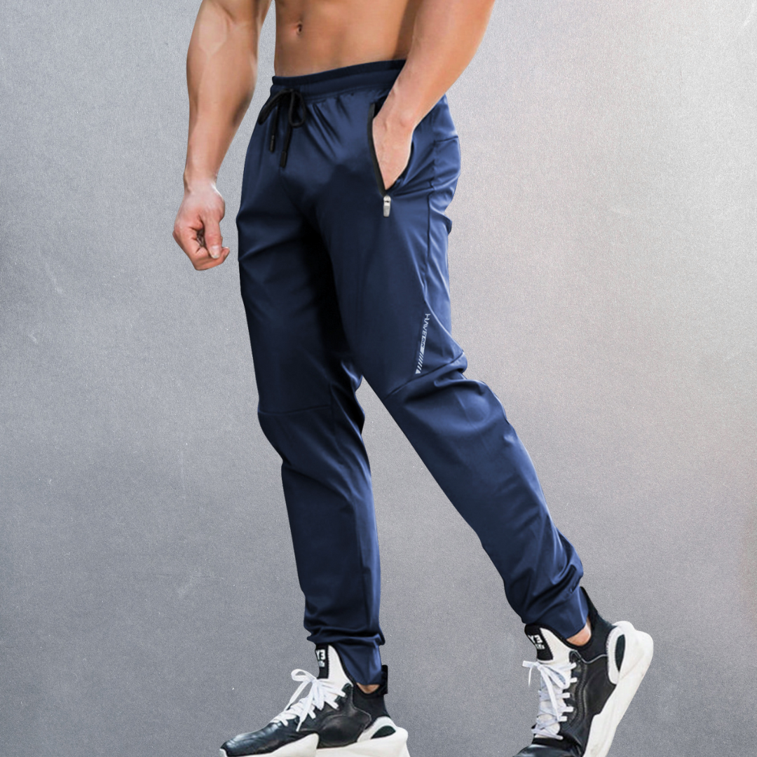 Atmungsaktive Slim-Fit 4-Wege-Stretch-Jogginghose für Herren