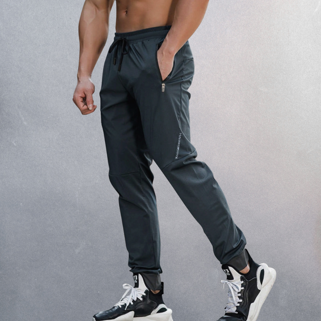 Atmungsaktive Slim-Fit 4-Wege-Stretch-Jogginghose für Herren