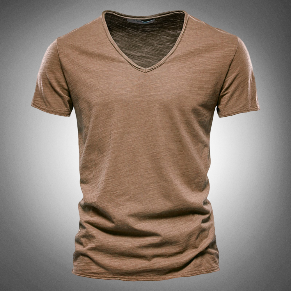 Bequemes Atmungsaktives V-Neck-T-Shirt für Herren