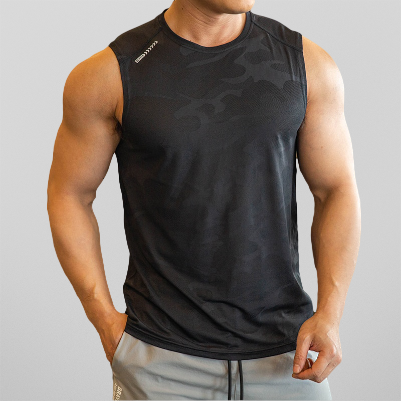 Atmungsaktives Schnelltrocknendes Sport Tank Top für Herren