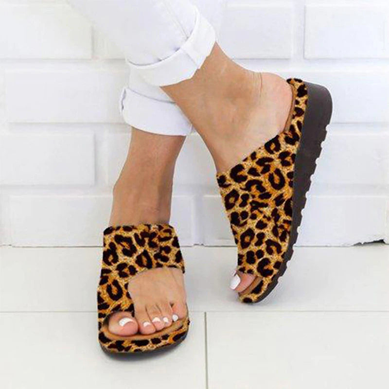 Bequeme Plateau-Slipper für Damen