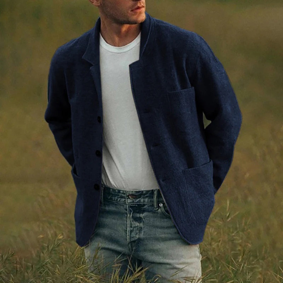 Modischer Strickcardigan für Herren – Warme Oberbekleidung