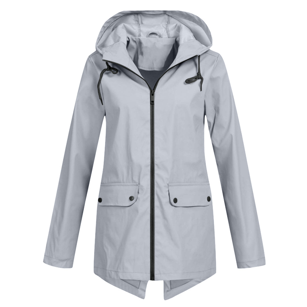 Damen Stilvolle Wasserdichte Jacke - Kapuzen-Outdoorbekleidung