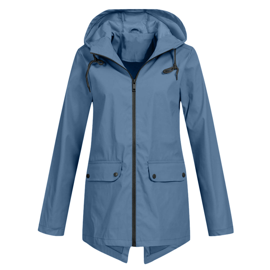Damen Stilvolle Wasserdichte Jacke - Kapuzen-Outdoorbekleidung