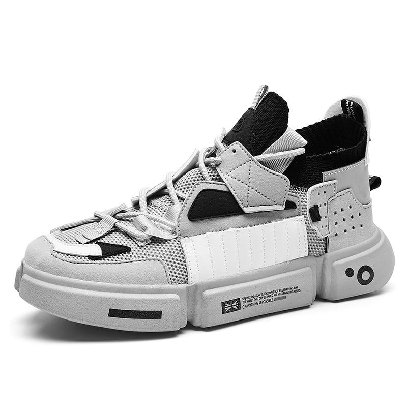 Bunte Leichte Schnür-Sneaker für Herren