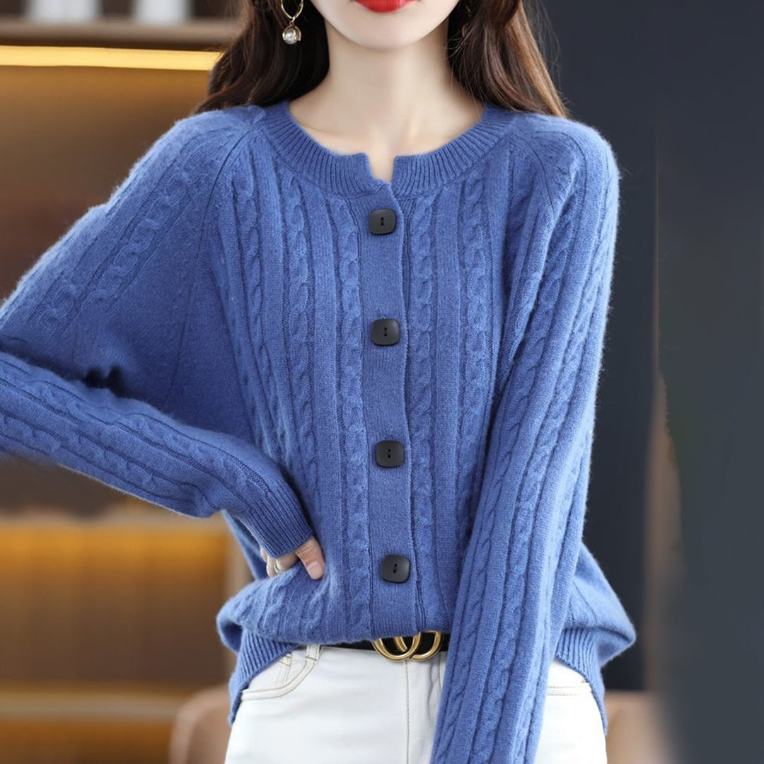 Warmer Strickcardigan für Damen – weich und kuschelig