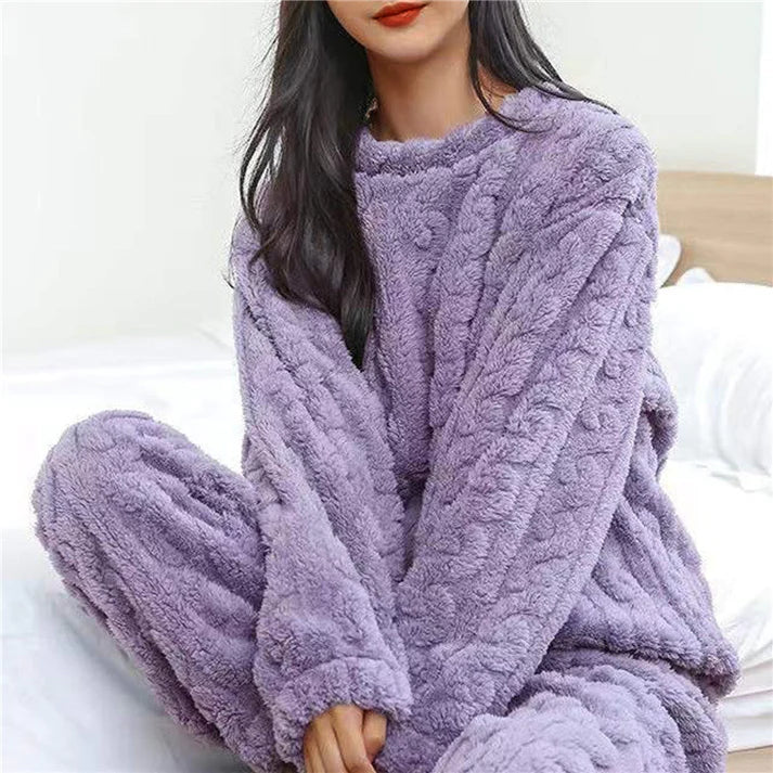 Damen Zweiteiliges Hausanzug Set - Pullover & Jogger