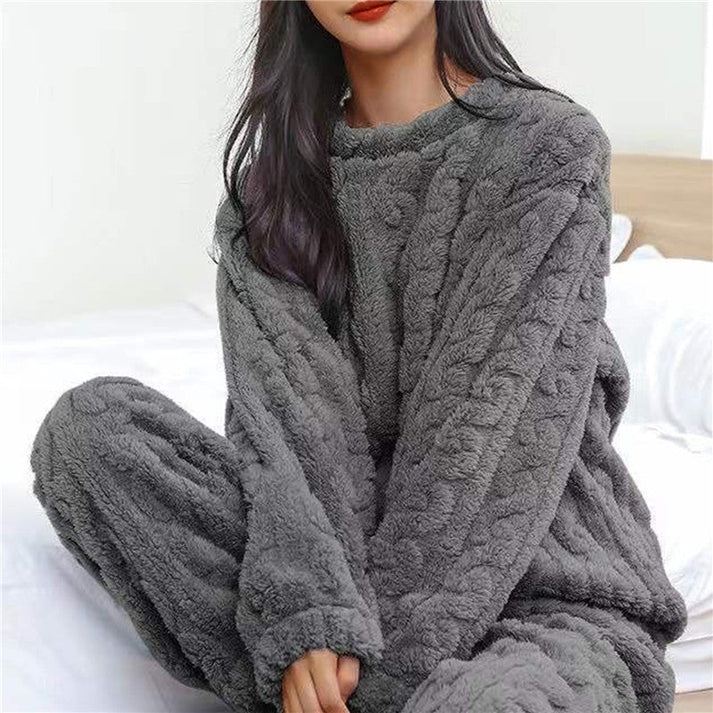 Damen Zweiteiliges Hausanzug Set - Pullover & Jogger