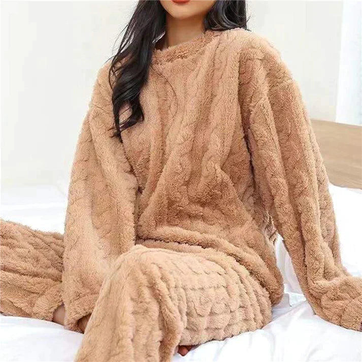 Damen Zweiteiliges Hausanzug Set - Pullover & Jogger