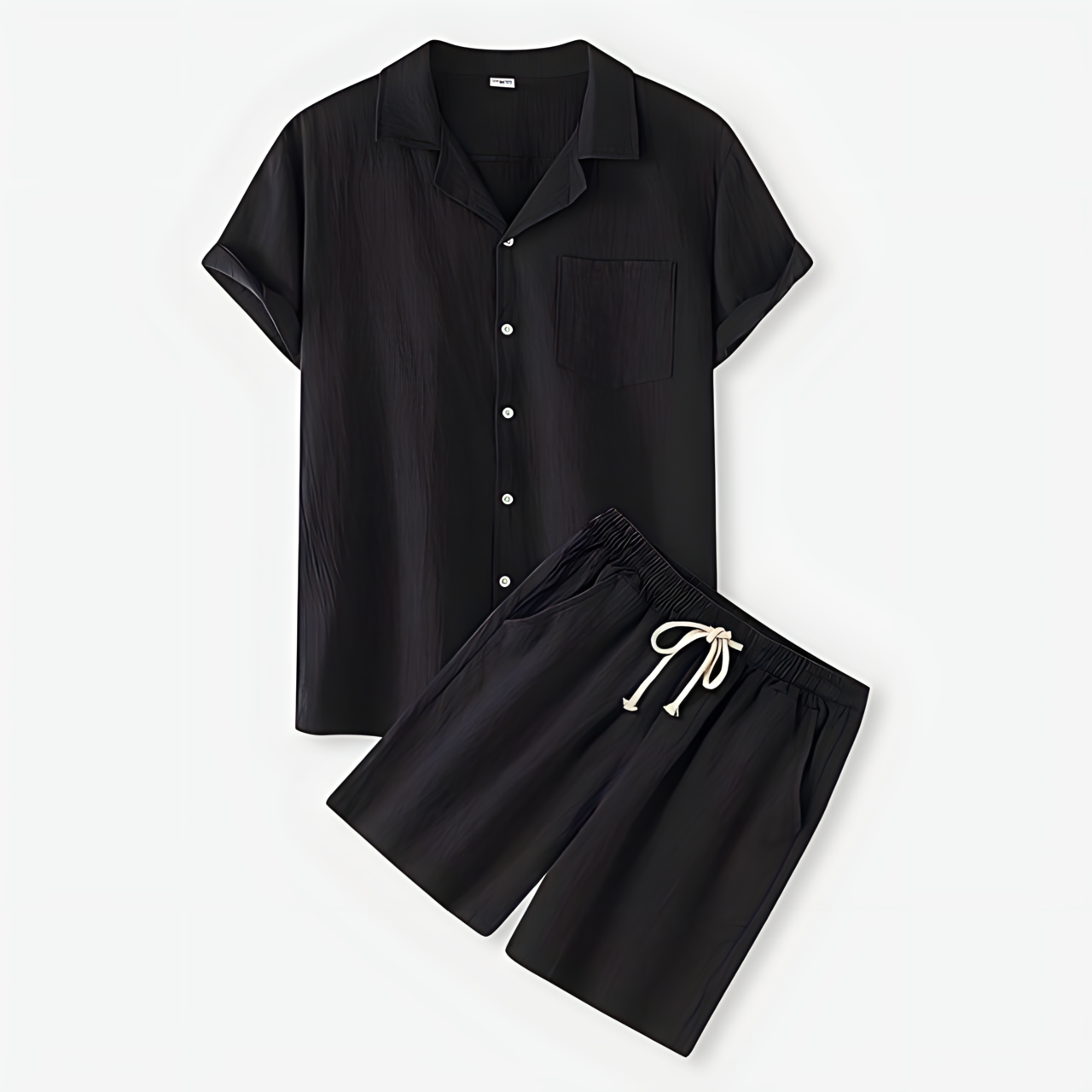 Bequemes und Stylisches Set aus Shirt und Shorts für Herren