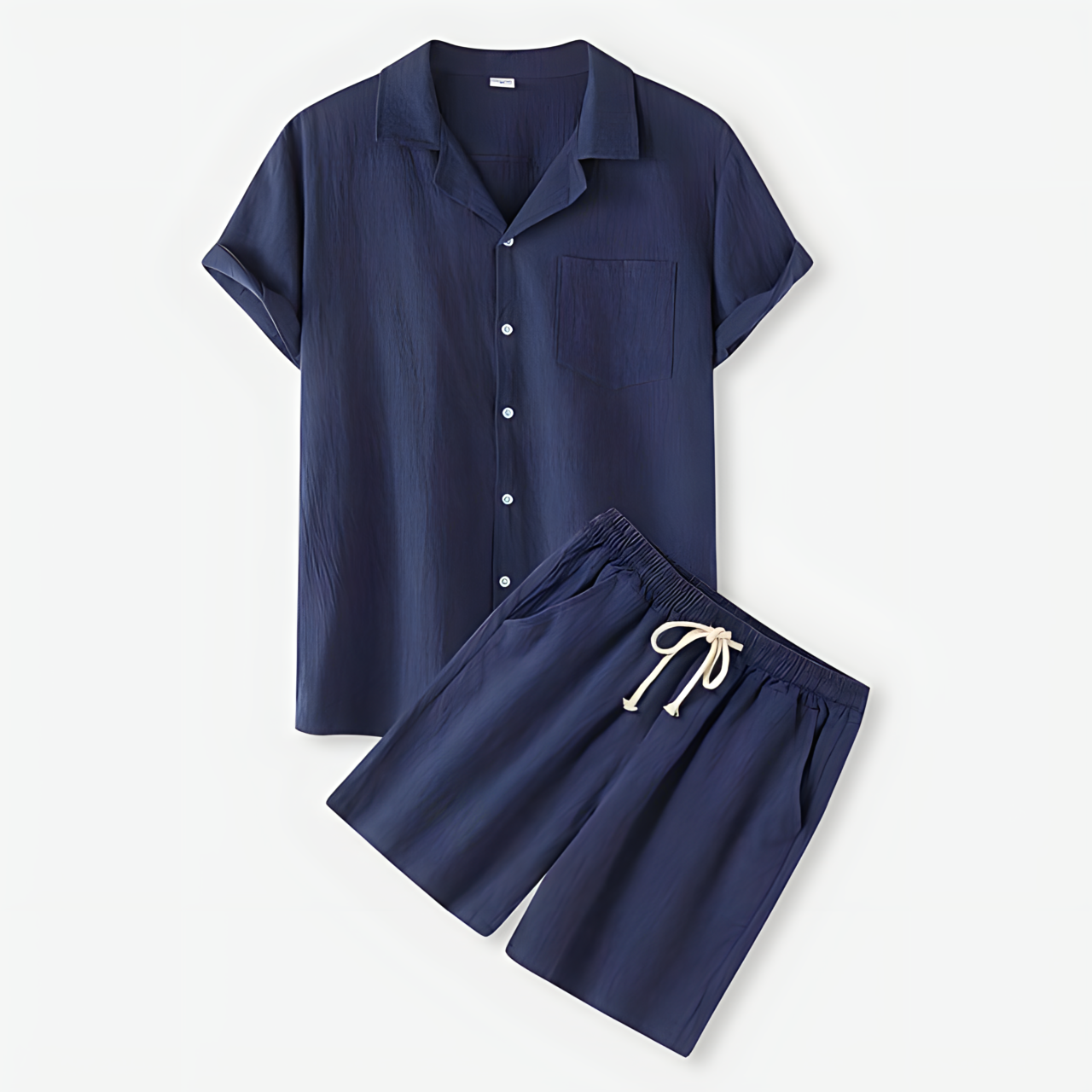 Bequemes und Stylisches Set aus Shirt und Shorts für Herren