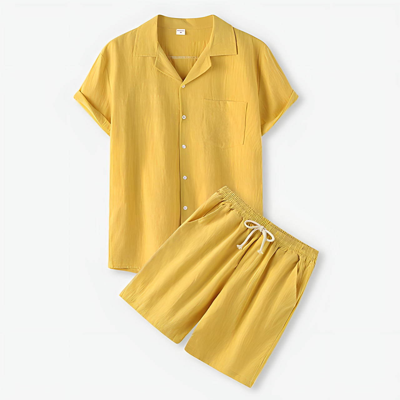 Bequemes und Stylisches Set aus Shirt und Shorts für Herren