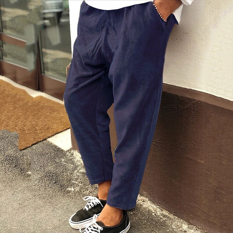 Müheloser Chic Freizeit Cord-Hose für Herren