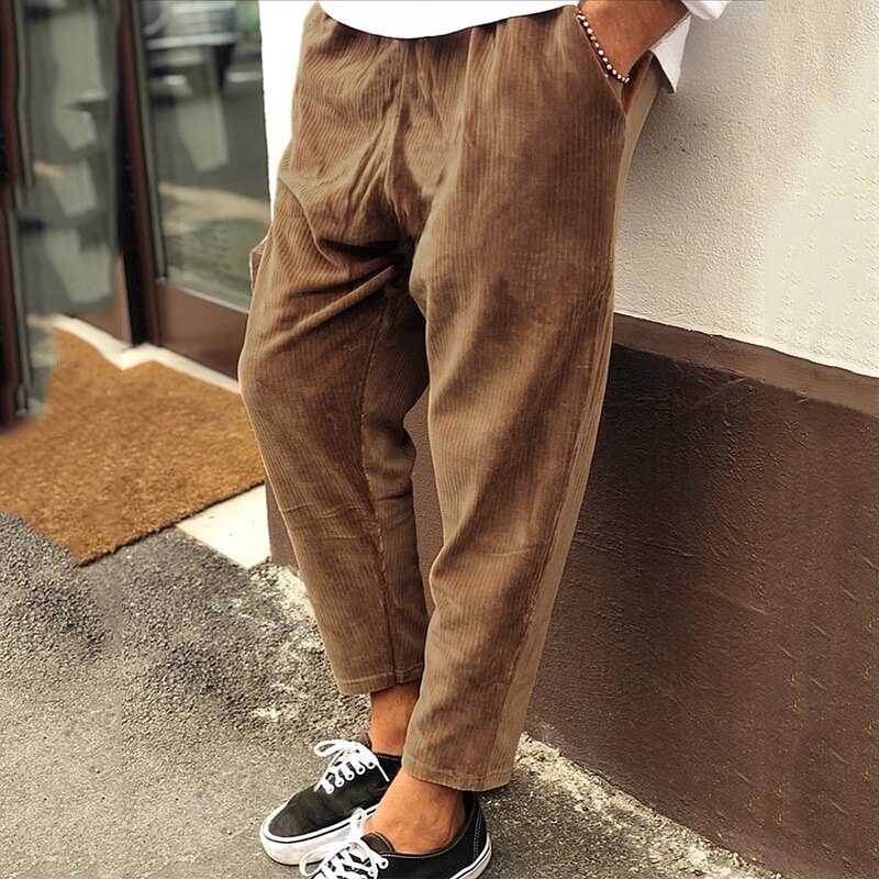 Müheloser Chic Freizeit Cord-Hose für Herren
