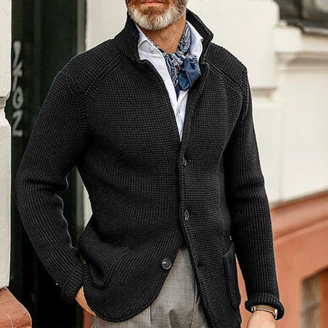 Warmer Strickcardigan für Herren – Gemütliche Oberbekleidung