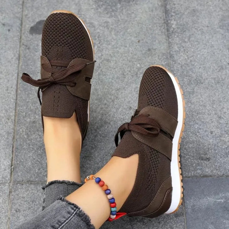 Atmungsaktive und Komfortable Orthopädische Mesh-Sneakers für Damen