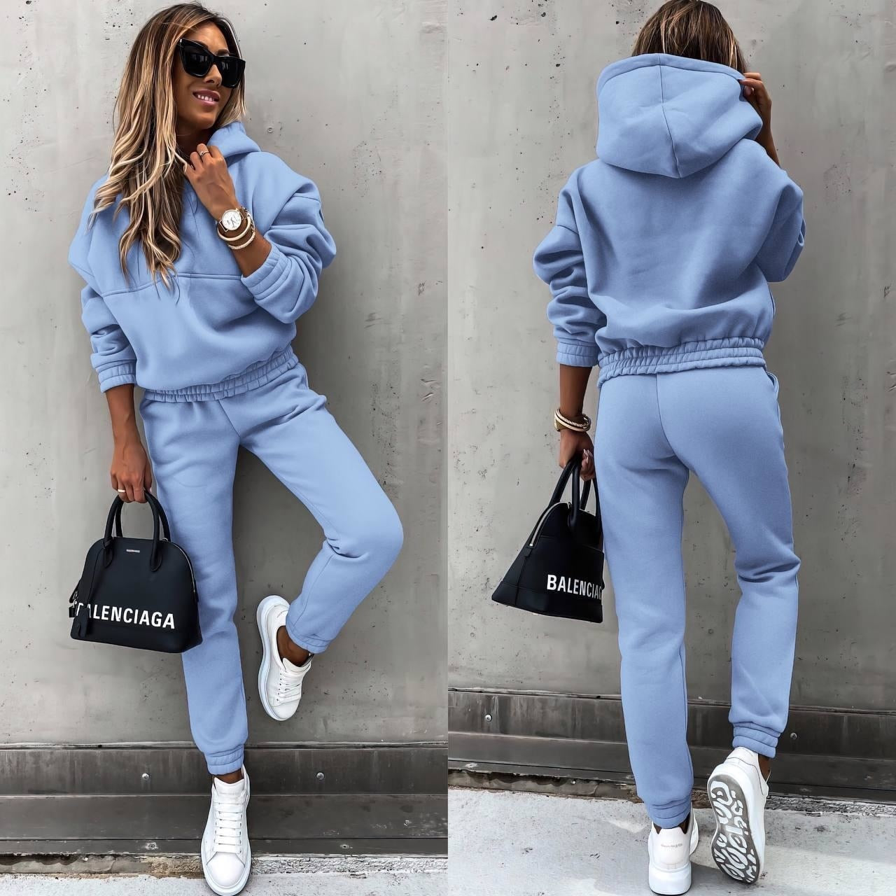 Damen Eleganter Trainingsanzug-Set - Weiche & Bequeme Homewear