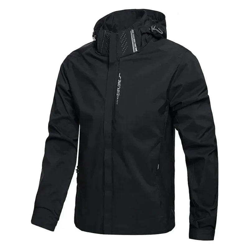 Herren Hardshell Wasserdichte Jacke - Kapuzen-Oberbekleidung