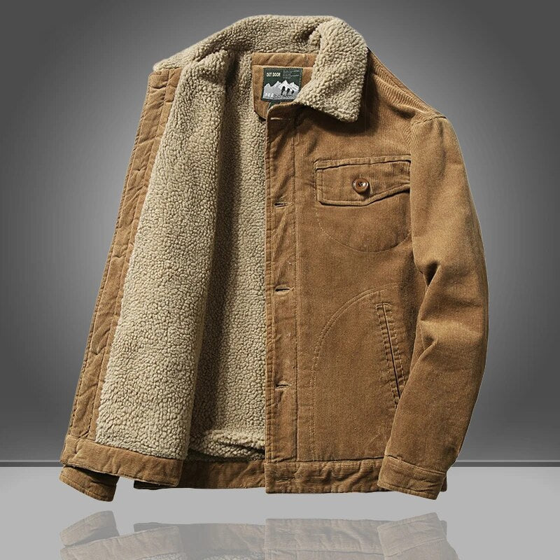 Herren Trucker-Winterjacke - Warme & Bequeme Fütterung