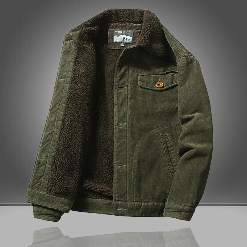 Herren Trucker-Winterjacke - Warme & Bequeme Fütterung