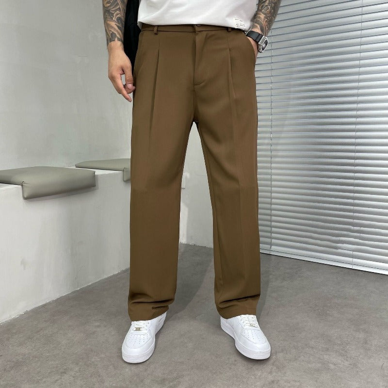 Lässige und elegante Baumwollhose für Herren