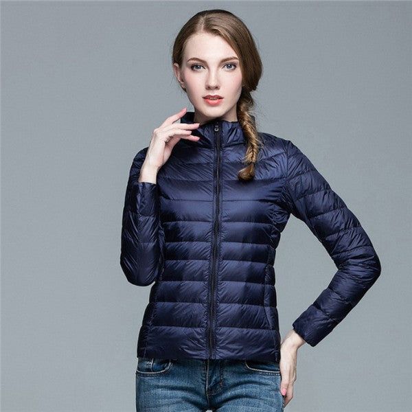 Damen Wasserdichte Pufferjacke - Warmer Outdoor-Komfort