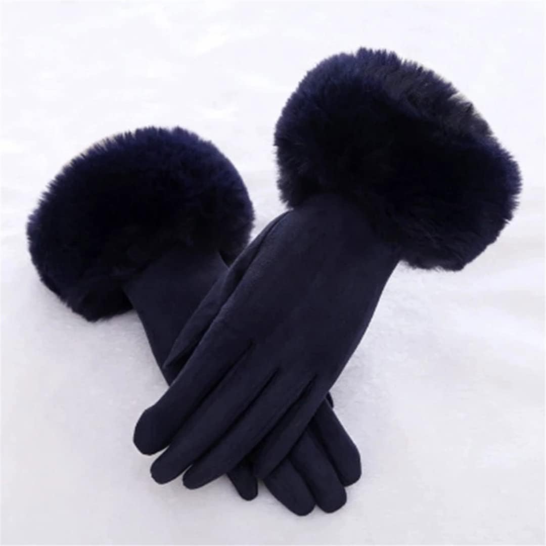 Damen Geschmeidige Winterhandschuhe - Weiche Stulpen & Touchscreen-Kompatibel