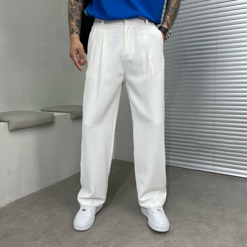 Lässige und elegante Baumwollhose für Herren