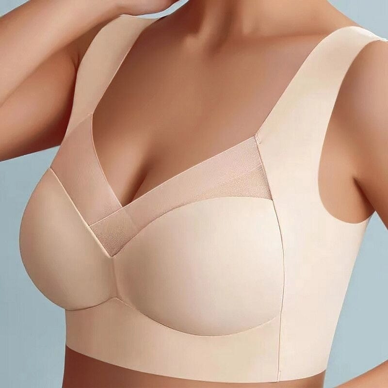 Bequemer Nahtloser Bügelloser BH für Damen