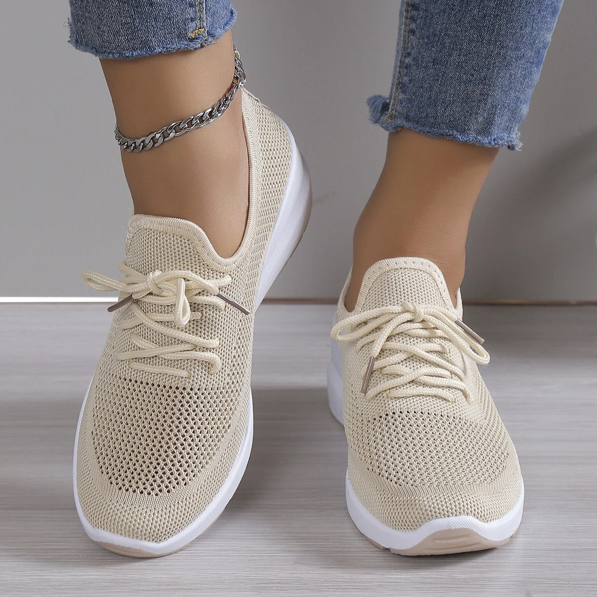 Bequeme Atmungsaktive Sneaker für Damen